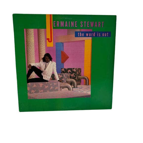 Jermaine Stewart Vintage Vinyl Album The Word Is Out - Picture 1 of 13